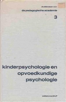 Kinderpsychologie en opvoedkundige psychologie [Leergang voo - 1