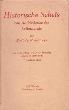 Historische schets van de Nederlandse letterkunde