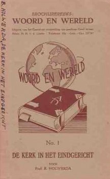 De kerk in het eindgericht [Woord en Wereld, nr. 1] - 1