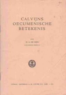 Calvijns oecumenische betekenis
