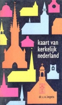 Kaart van kerkelijk Nederland - 1