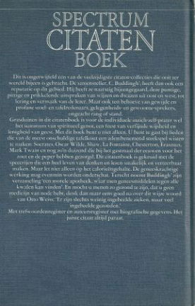 Spectrum citatenboek - Buddingh - nr. 1