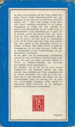 maas, dr.p.m. - prisma woordenboek frans -nederlands - nr. 1