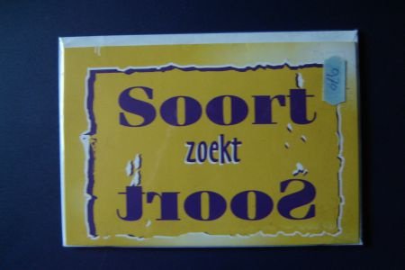 nr.72 SOORT zoekt SOORT - 1