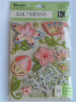 k&company grand adhesions Edamame flower - 1