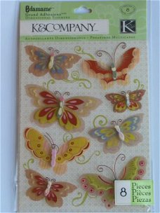 k&company  grand adhesions Edamame butterfly papillon