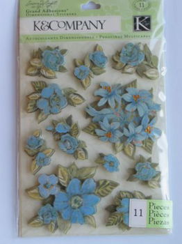 k&company grand adhesions SW botanical blue - 1