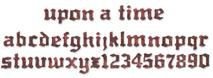 Tim Holtz alternation strip upon a time alphabet - 1 - Thumbnail