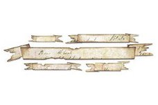 Tim Holtz alternation deco. strip tattered banners