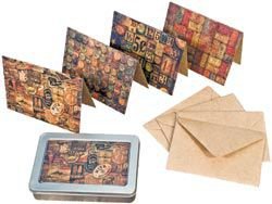 OPRUIMING: Tim Holtz district market notecards collectibles - 1