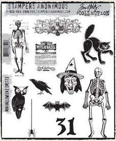 Tim Holtz stampers anonymous mini halloween 2