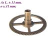 Uurrad Franse pendule / regulateur =13564 - 1 - Thumbnail