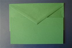 nr.1 KAART + ENVELOP groen.