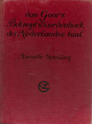 Van Goor`s Beknopt woordenboek der Nederlandse taal - nr. 1