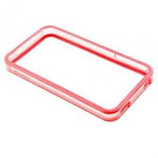 Griffin Bumper voor iPhone 4G 4S Rood+Transparant, Nieuw, €9