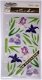 SALE! NIEUW vel Sticko vellum stickers Iris bloemen - 1 - Thumbnail
