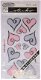 SALE! NIEUW vel Sticko vellum glans stickers Heart & Love - 1 - Thumbnail