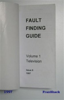 [1997] Fault Finding Guide Television, Vol 1, DTP - 2