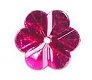 SALE! NIEUW 20 Grote facet Fuchsia bloemen jems Ka-Jinker - 1 - Thumbnail