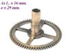 === Uurrad Franse pendule / regulateur = oud === 13761 - 1 - Thumbnail