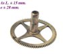 === Uurrad Franse pendule / regulateur = oud === 13759 - 1 - Thumbnail