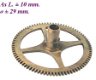 === Uurrad Franse pendule / regulateur = oud === 13758 - 1 - Thumbnail