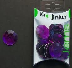 SALE! NIEUW 15 Ronde facet Paarse jems van Ka-Jinker - 1