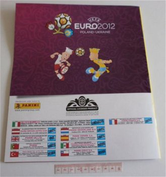 Official Stickeralbum UEFA EURO2012 Poland-Ukraine Panini - 1