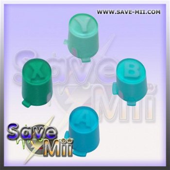 360 - ABXY Knoppen Set (AQUA) - 1