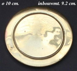 === Achter ( druk ) deksel pendule =oud =13828