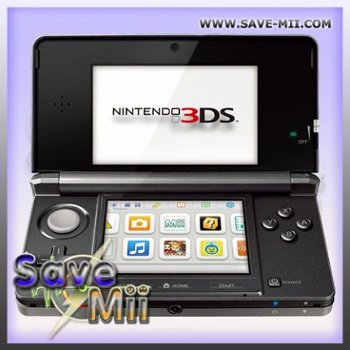 Nintendo 3DS (COSMO ZWART) - 1