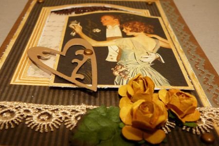 Vintage 24: Danspaar, huwelijk, verloving, liefde - 1