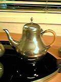 Brocante, Antique Pewter Tea & Koffie Servies, Zilvertin... is 580 keer gelezen. - 4
