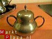 Brocante, Antique Pewter Tea & Koffie Servies, Zilvertin... is 580 keer gelezen. - 6 - Thumbnail