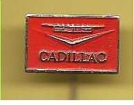 Cadillac rood auto speldje ( A_017 ) - 1