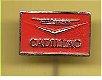Cadillac rood auto speldje ( A_017 ) - 1 - Thumbnail