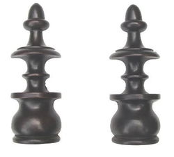 === 4 Biedemeier klokdeur ornamenten = oud === 13890