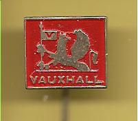 Vauxhall rood auto speldje ( A_169 )