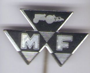M.F. blik tractor speldje ( B_071 ) - 1