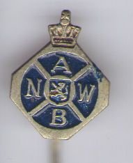 A.N.W.B. kleine kroon speldje ( B_086 ) - 1