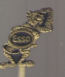 Esso koper leeuwtje speldje ( B_102 ) - 1