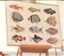 borduurpatroon 167 tropische vissenschilderij - 1 - Thumbnail