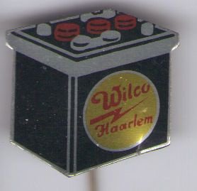 Wilco Haarlem accu blik speldje ( B_143 ) - 1