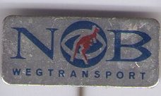 N.O.B. Wegtransport blik speldje ( B_150 )