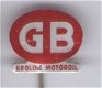 GB broline motoroil blik speldje ( B_154 ) - 1 - Thumbnail