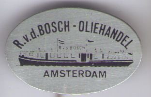 R vd Bosch-oliehandel Amsterdam brandstof speldje ( B_164 ) - 1