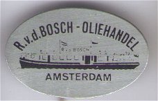 R vd Bosch-oliehandel Amsterdam brandstof speldje ( B_164 )