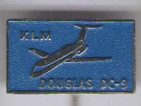 K:M douglas DC-9 vliegtuig speldje ( C_016 ) - 1