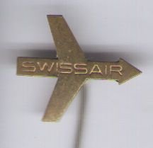 Swissair vliegtuig speldje ( C_027 ) - 1