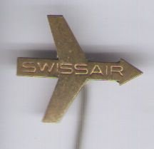 Swissair vliegtuig speldje ( C_027 )